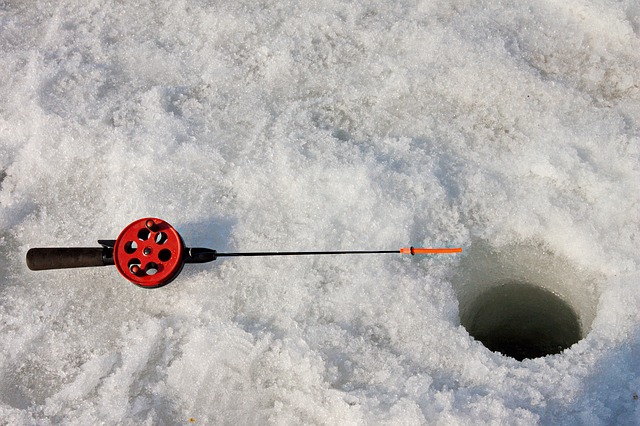 botte de peche sur glace