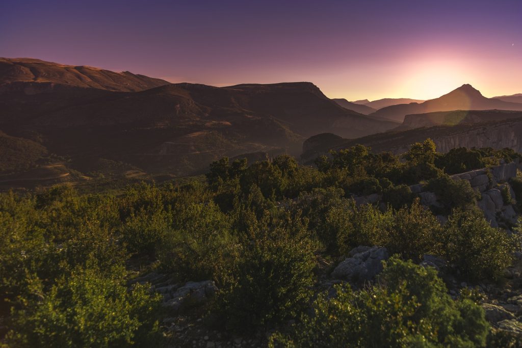 camping dans les Gorges du Verdon