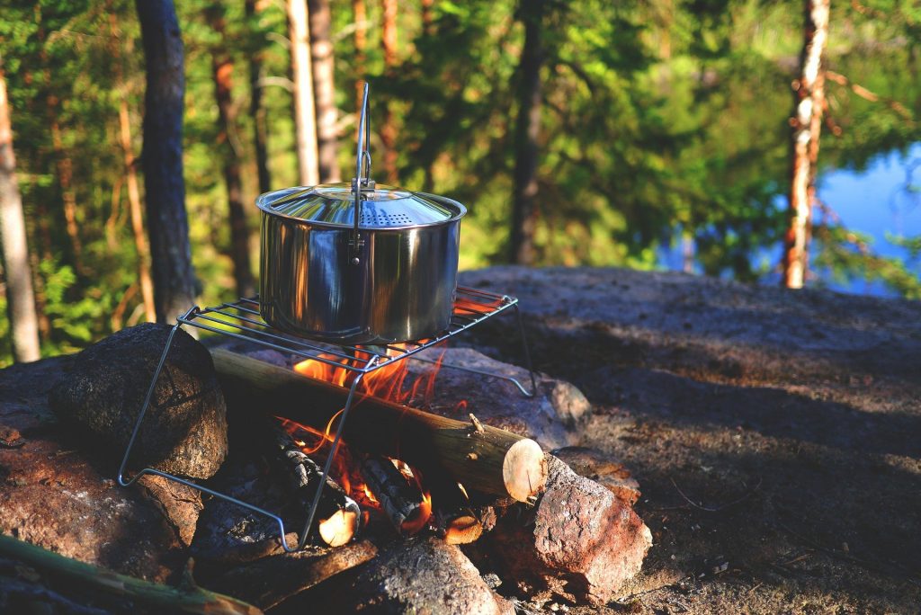 camping dans la nature